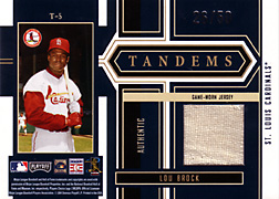 2004 Playoff Honors #T5 Lou Brock Jersey