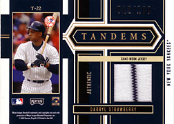 2004 Playoff Honors #T22 Darryl Strawberry Jersey