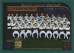 2001 Topps #406 World Series Highlights Limited Edition Front