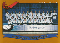 2002 Topps Yankees Team Card #660 Front