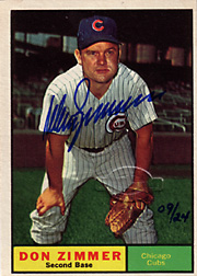 2003 Topps All-Time Fan Favorites Autoproofs #7 1961 Buyback Autograph SN#09/24 Front