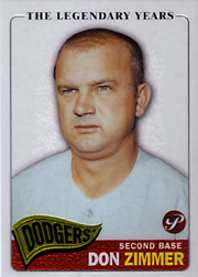 2005 Topps Pristine Legends Don Zimmer #71 Front