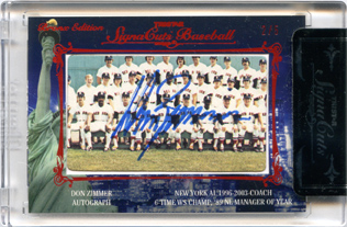 2012 Tristar Signa Cuts Bronx Edition Red Autograph 2/5 #NN Front